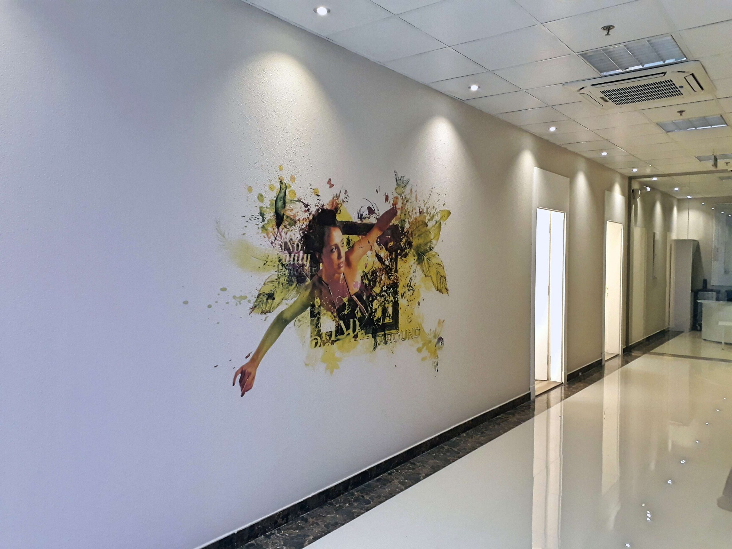 wände berducken mit wasserdichte farben